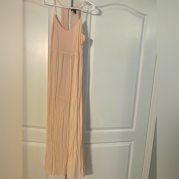 Forever 21 Light Pink Maxi Cut Out Dress - Picture 1 of 4